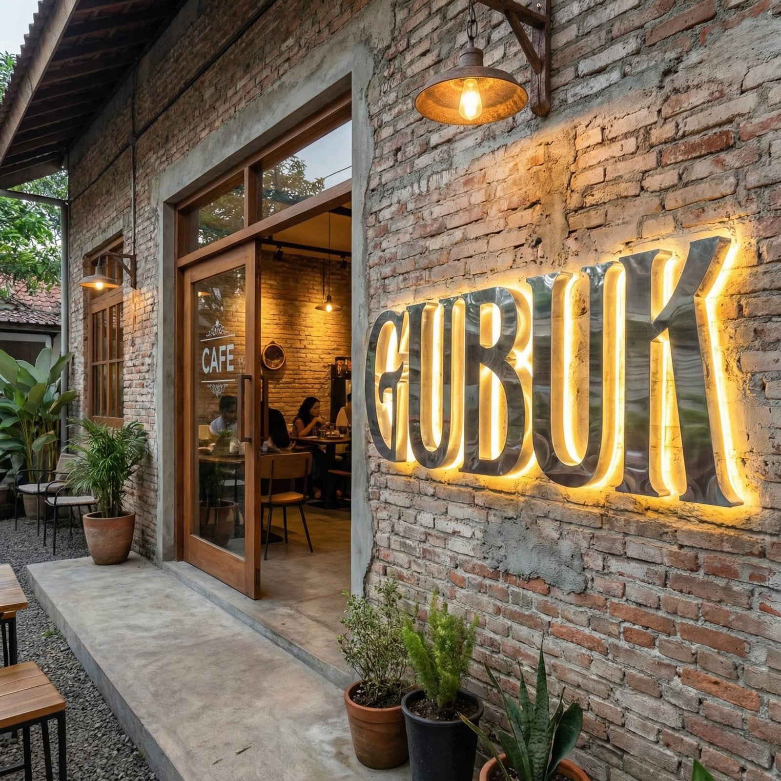 Huruf Timbul Stainless Malang